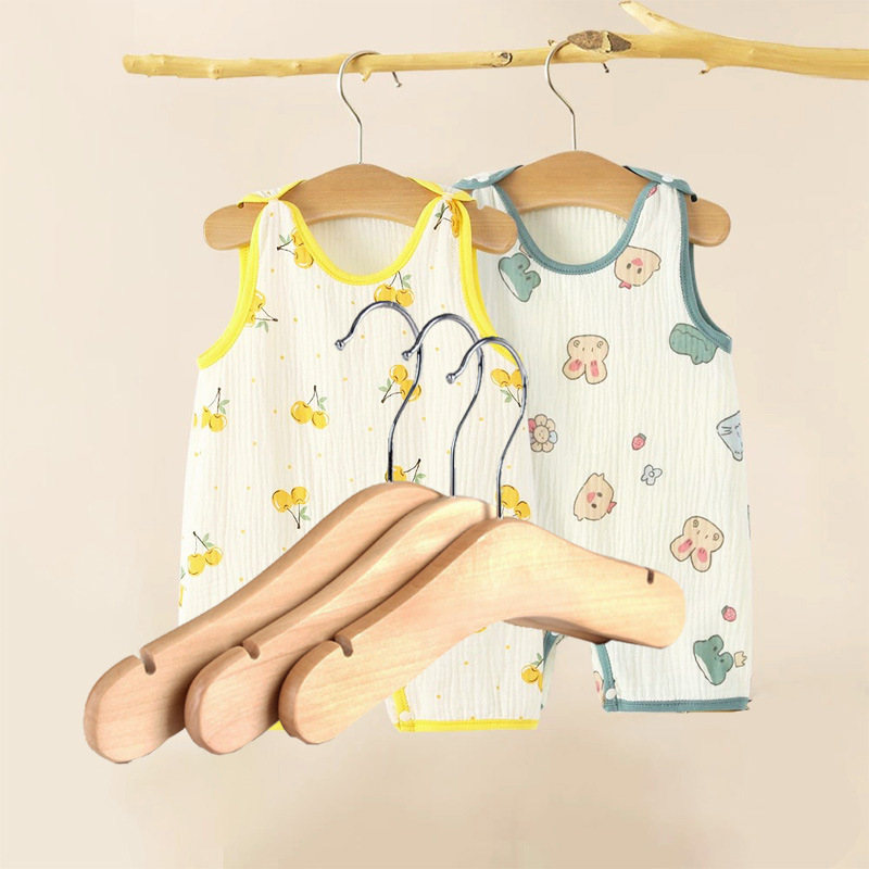 木のハンガーの赤ちゃんのハンガーの子供のハンガーの卸売りの新生児の服のハンガーの木製の子供の服はペットのハンガーを掛けます。|undefined