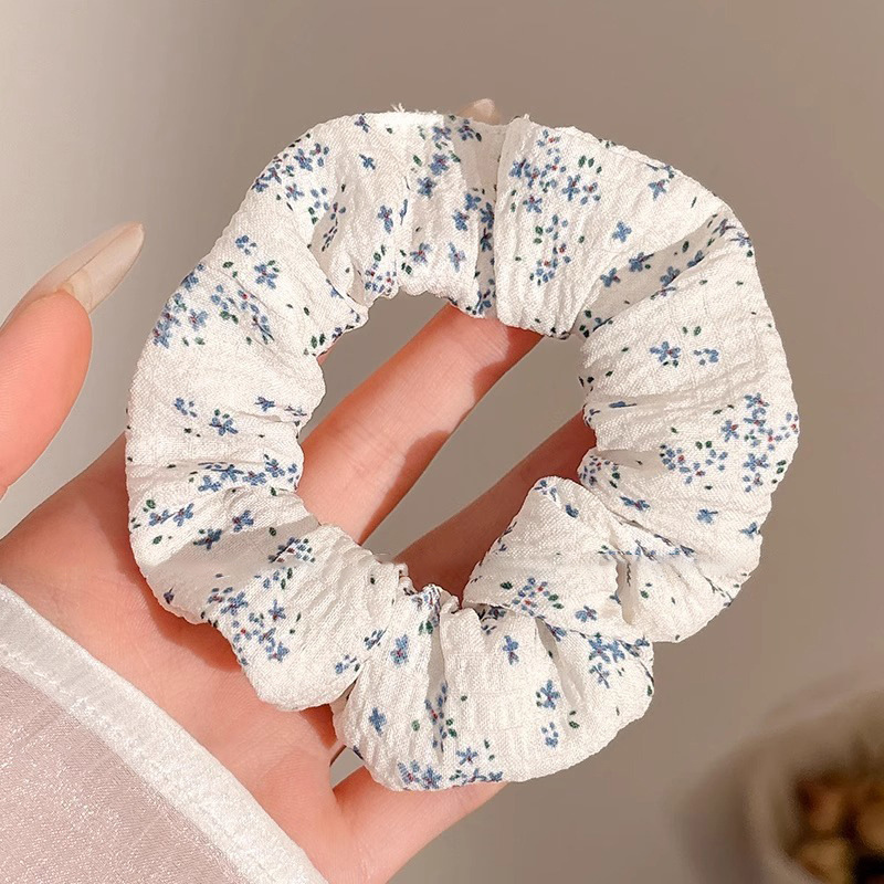 Dulce de alto nivel, anillo de cabello de intestino grueso, cordón de cabello de cola de caballo baja coreana, cordón de cabello grande, delicado, adornamiento de cabello de princesa de alto valor