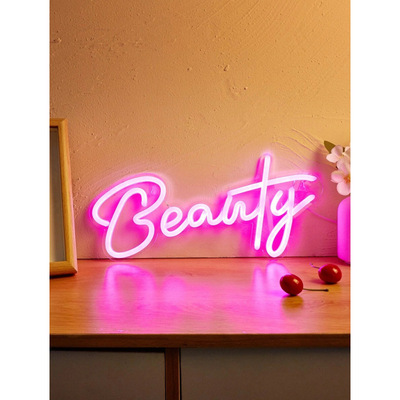 外贸代发新款Beauty Led Neon Sign Usb Powered Wall Neon Signs|ms
