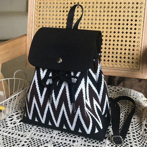 Big M letter backpack