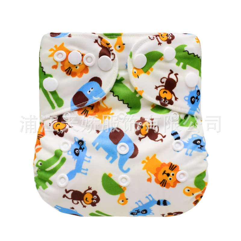 メーカークロスボーダー赤ちゃんおむつ洗える尿不湿通気性プリントトレーニングパンツcloth diaper|undefined
