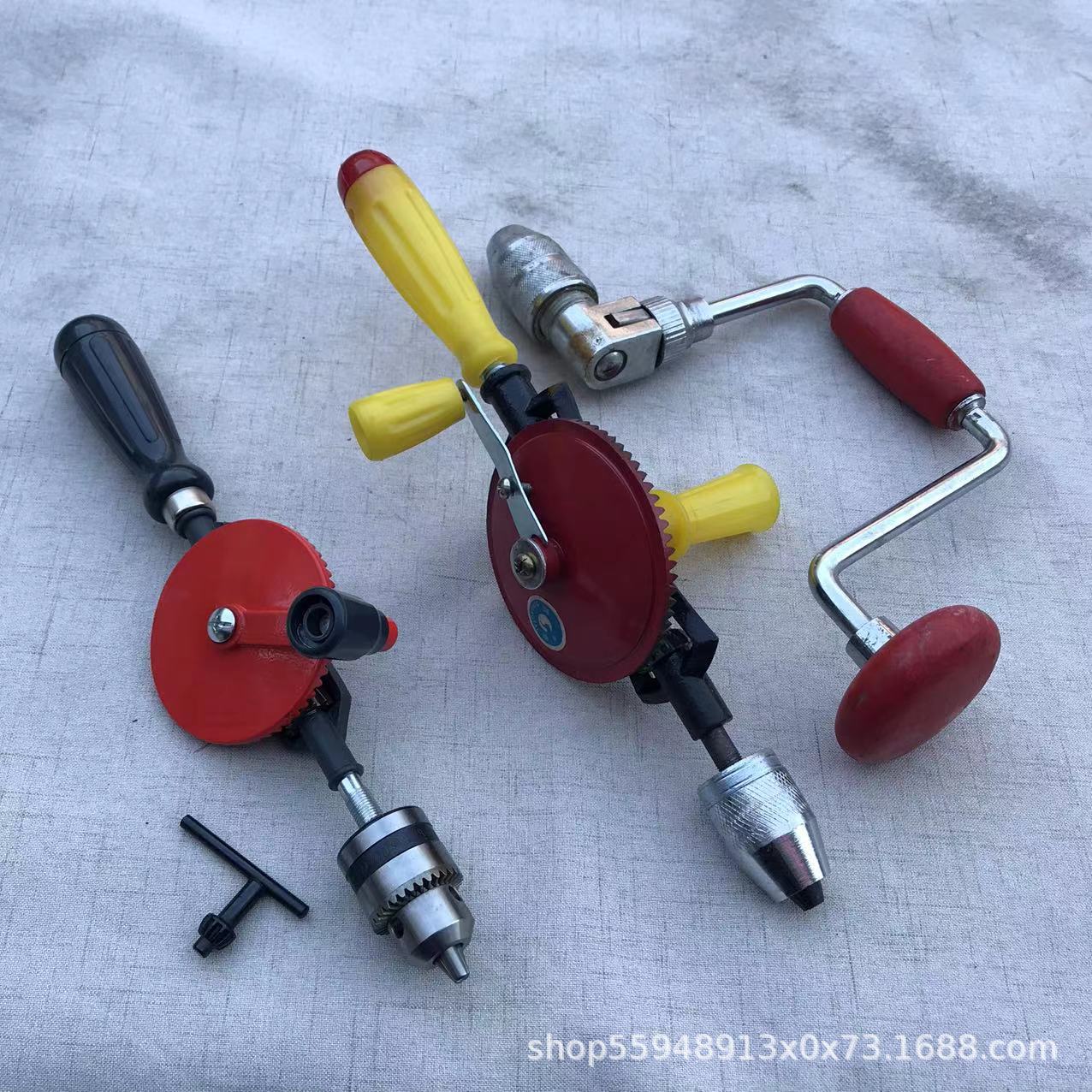 手摇钻 木工钻 打孔 手动 工具钻孔器 微型 手钻木工钻老款式钻头