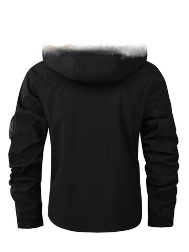 Bestselling Men's Winter Thick Hooded Cotton Coat for Large Sizes