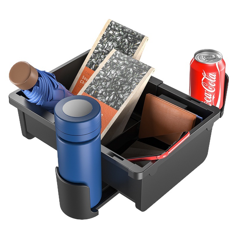 Suministros de coche caja de almacenamiento instalación libre caja de almacenamiento de coche caja de tejido multifuncional caja de almacenamiento de coche fábrica al por mayor