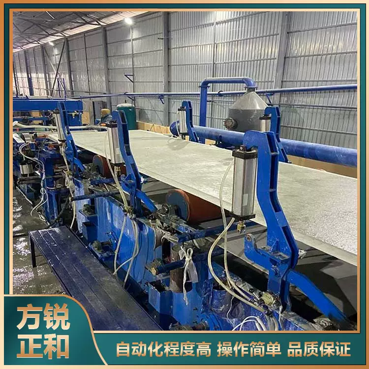 智能成型高精度硅酸钙板生产线 全自动操作系统大大降低人工成本