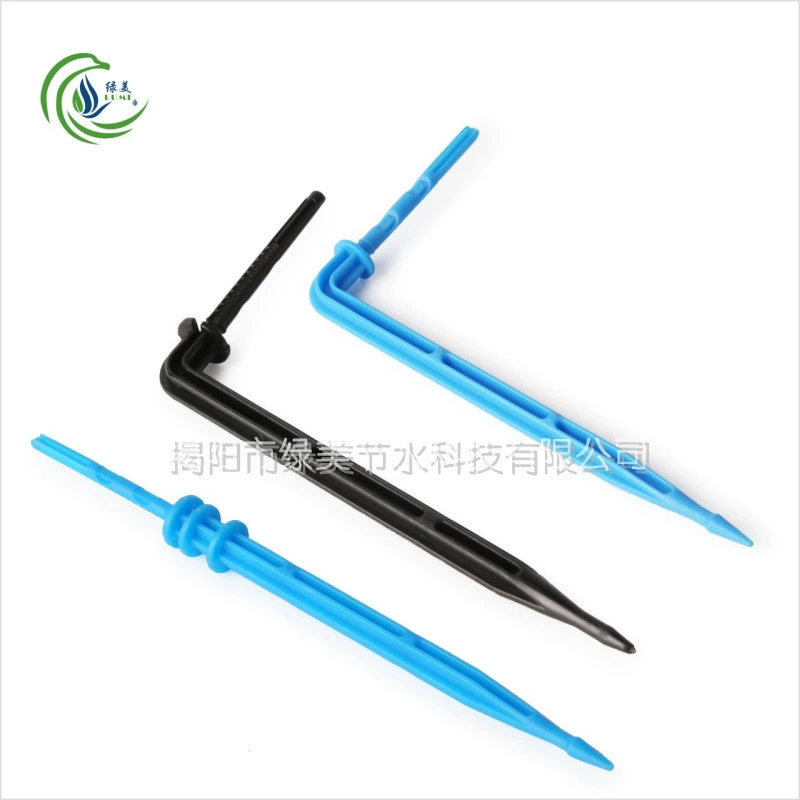 Капельная стрела Капля меч изогнутая стрелка 3/5 Капельное орошение капиллярное оборудование для капельного орошения