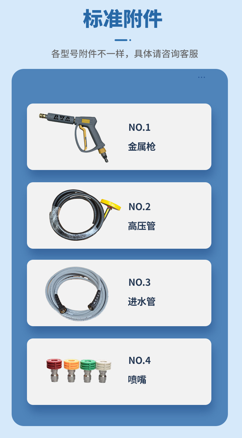 Warrior Car Wash Machine Mud Cleaner Series High-Pressure Car Washer 28t2 Ultra-High Pressure Water Pump High-Power 220V Cleaning Machine