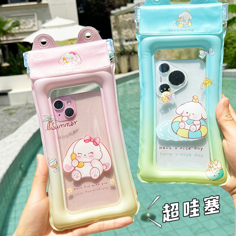 Водонепроницаемая сумка для мобильного телефона, двухслойный герметичный защитный чехол с сенсорным экраном, плавание, дайвинг, рафтинг, аквапарк, подушка безопасности, чехол для мобильного телефона