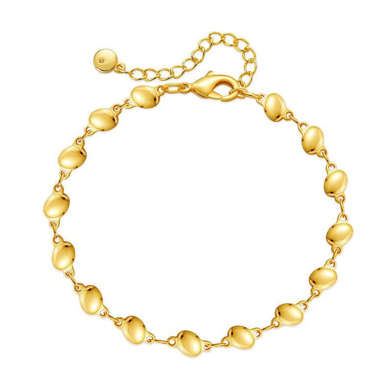 Fashion Oval Copper Plating Bracelets 1 Piece