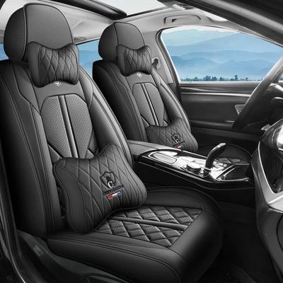 All-Inclusive Full-Leather Car Seat Cushions – Four Seasons Pad