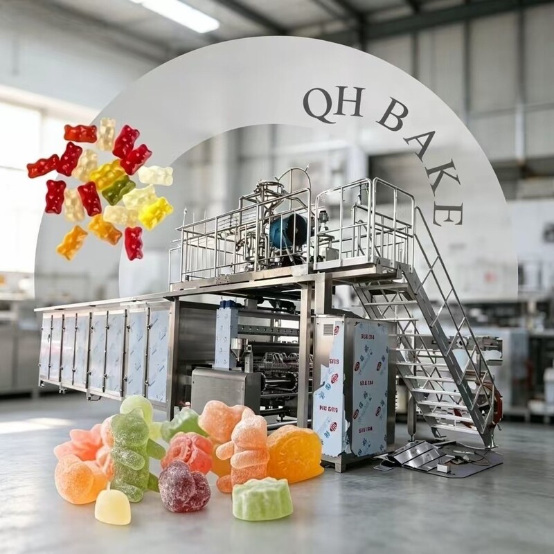 Specialized Forming Machine for Fruit Puree Gummies, Fresh Fruit Puree Gummy Equipment, Original Flavor Fruit Gummy Production Machine