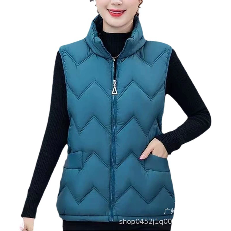 2025 новый минималистский модный женский сплошной жилет повседневный офисный работник