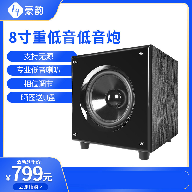 hy Haoyun Active Subwoofer audio professional high power 8/10 inch 12 home earthquake speaker