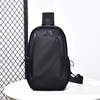 Men's waterproof bag, shoulder bag for leisure, chest bag, universal wear-resistant sports bra