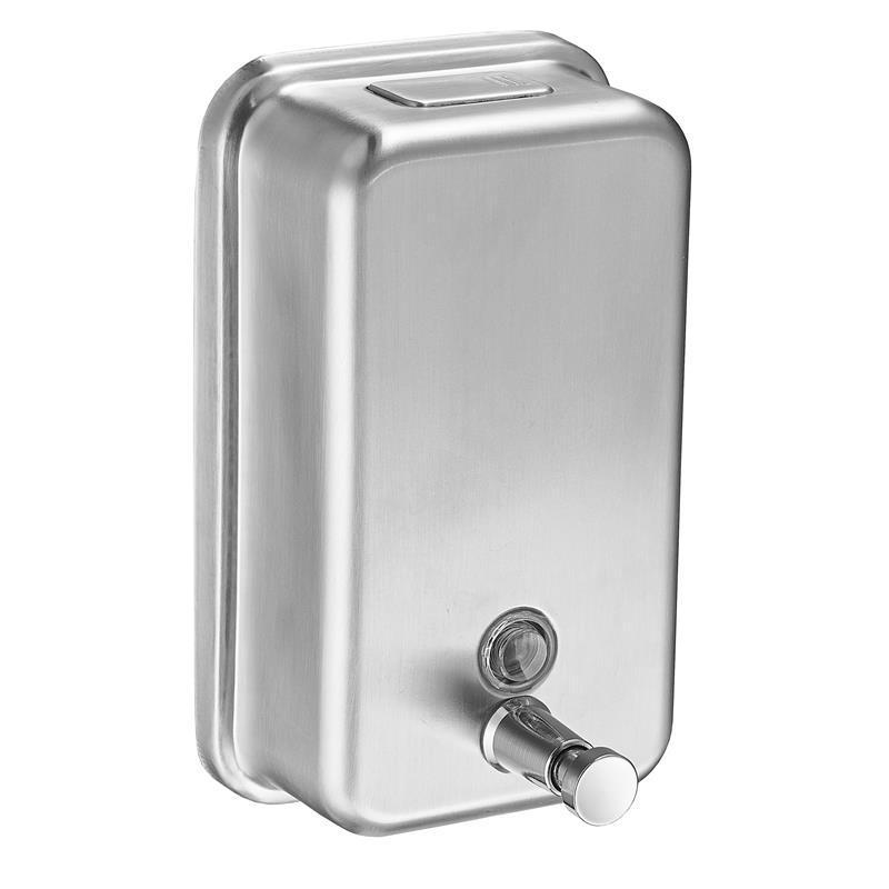 304ステンレス製ソープディスペンサー、トイレ用ハンドソープ、穴あけ不要の手動プレスボトル、ホテル用壁掛け式|undefined