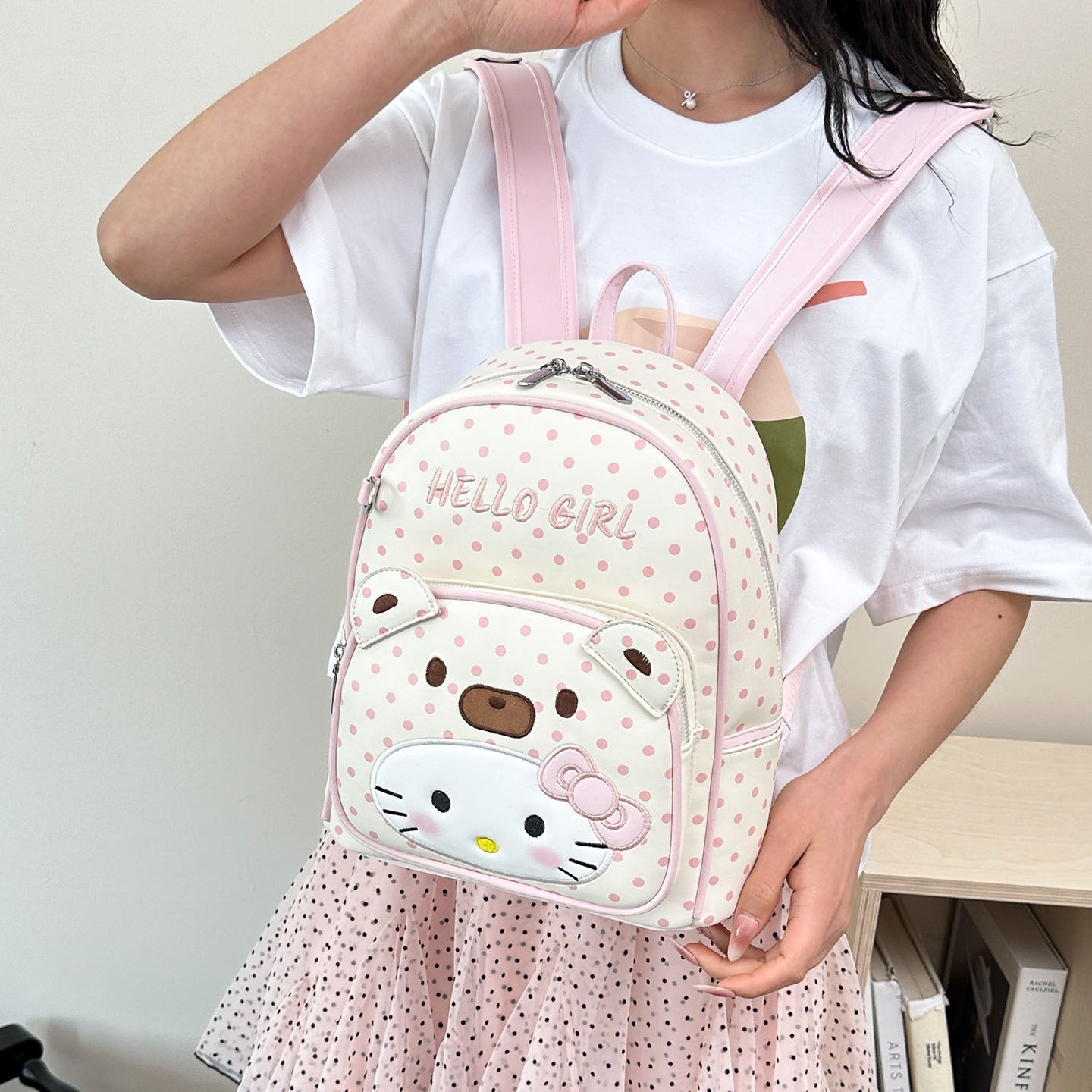 Popular Commuting este verano, nuevo bolso de clase de estudiantes, 2026 mochila de mujer, estilo coreano a cuadros.