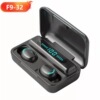 Cross-border private model F9-5C M35 wood grain wireless Bluetooth headset TWS mini-in-ear e-sports game 5.1