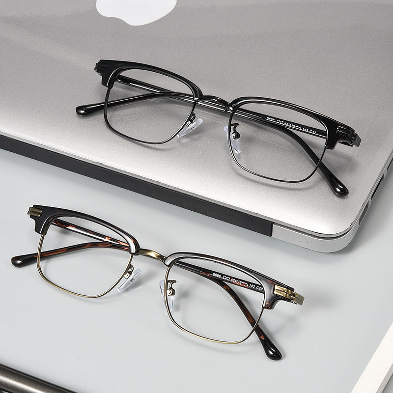 High Degree Myopia Glasses Frame Retro Small Frame 48 High Quality Alloy Eyebrow Glasses Frame Danyang Glasses Factory Store High Degree Myopia Glasses Frame Retro Small Frame 48 High Quality Alloy Eyebrow Glasses Frame Danyang Glasses Factory Store