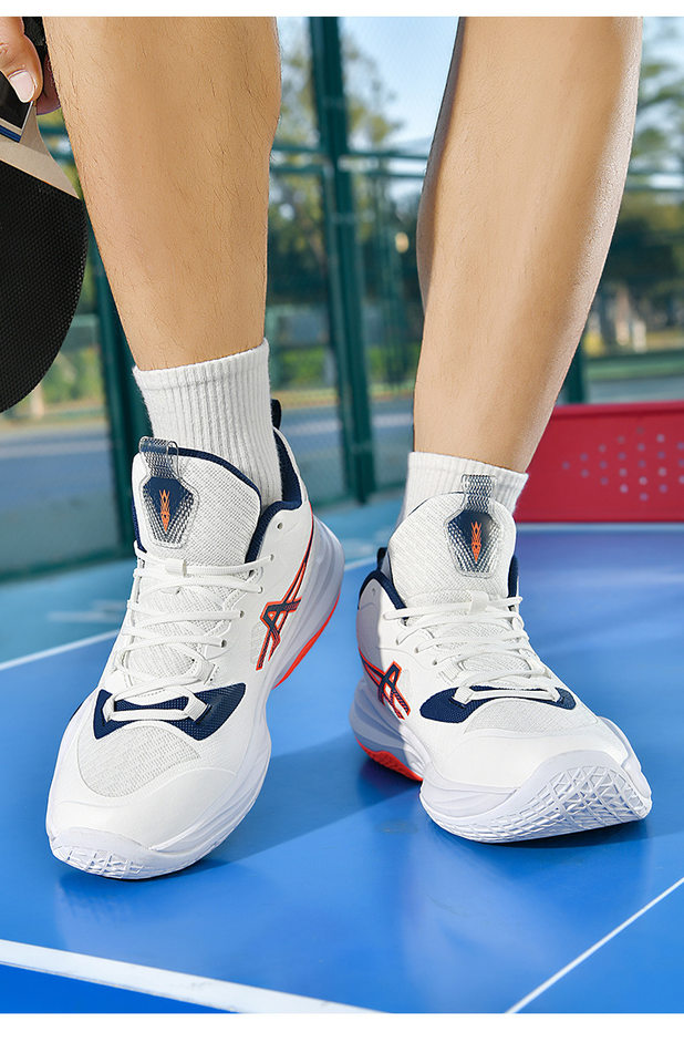Giày tennis thể thao unisex cổ thấp, mũi tròn, đế bằng, thân lưới thoáng khí, kiểu mới — X19 màu xanh lá cây, X19 màu đen, X19 trắng xanh chi tiết 21
