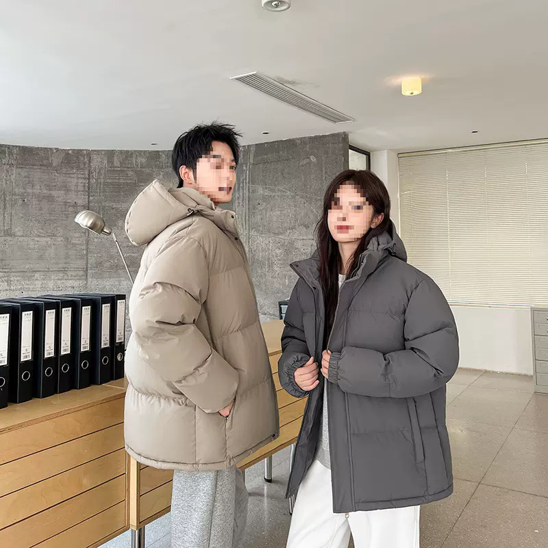 跨境批发秋冬主推新款棉衣男女棉衣情侣冬季外套潮牌韩版一件代发