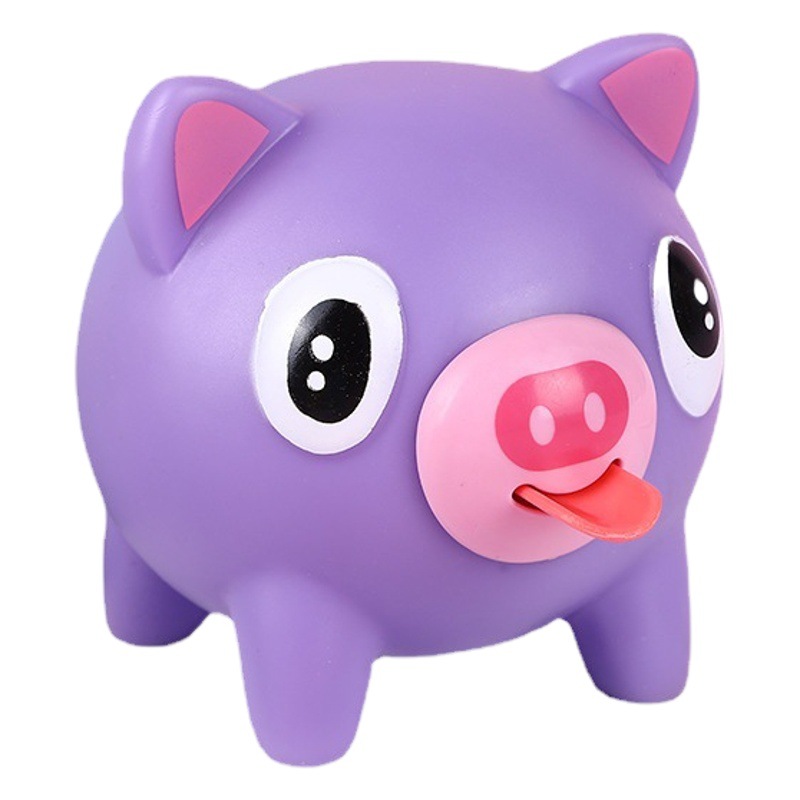 En línea celebridad lengua-pegarse muñeca creativa ventilación descompresión juguete pellizcar música squeeze sonido animal divertido lindo regalo