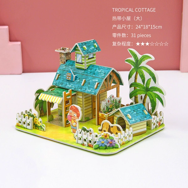 Tropical hut (large)