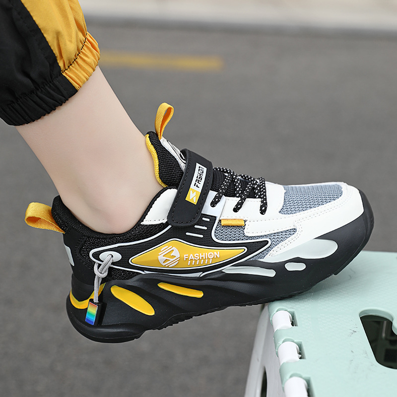 Zapatos de invierno de algodón cálido para niños, niñas, niños, niños, zapatos de correr casuales, velcro