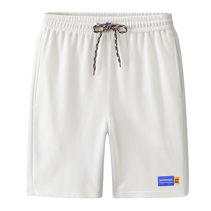 Pantalones cortos casuales de marca R, pantalones casuales deportivos para hombres, pantalones de playa de estilo coreano.