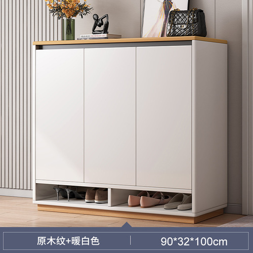 Simple entry-level shoe cabinet for home modern large-capacity foyer entrance storage economical new multi-layer shoe rack