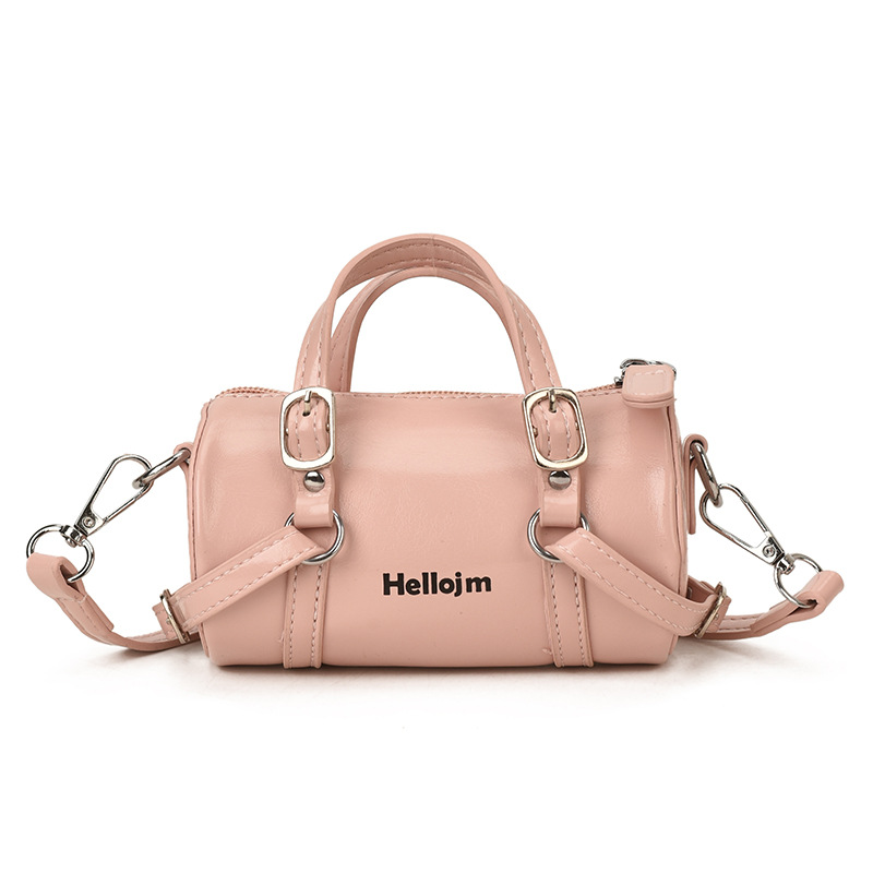Nicho coreano para niños y niñas bolsas cilíndricas exquisitas mini mochila de hombro para bebés 2026 nueva bolsa infantil transfronteriza