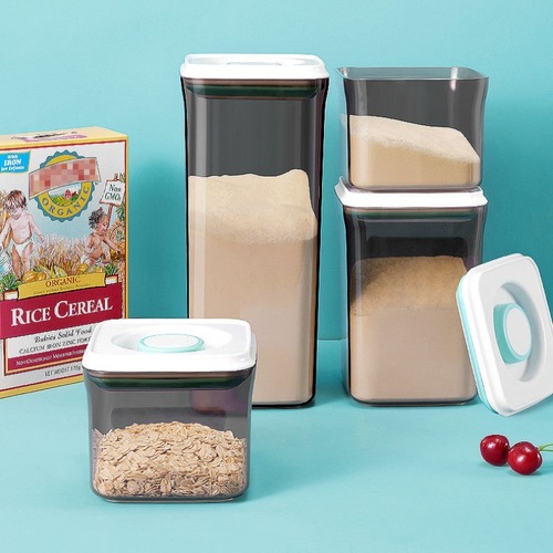 Powdered Milk Can, Rice Powder Can, Sealed Can, Light-Proof, Moisture-Proof, Portable, Outdoor Reusable Packaging Box, Rice Storage, UV Protection