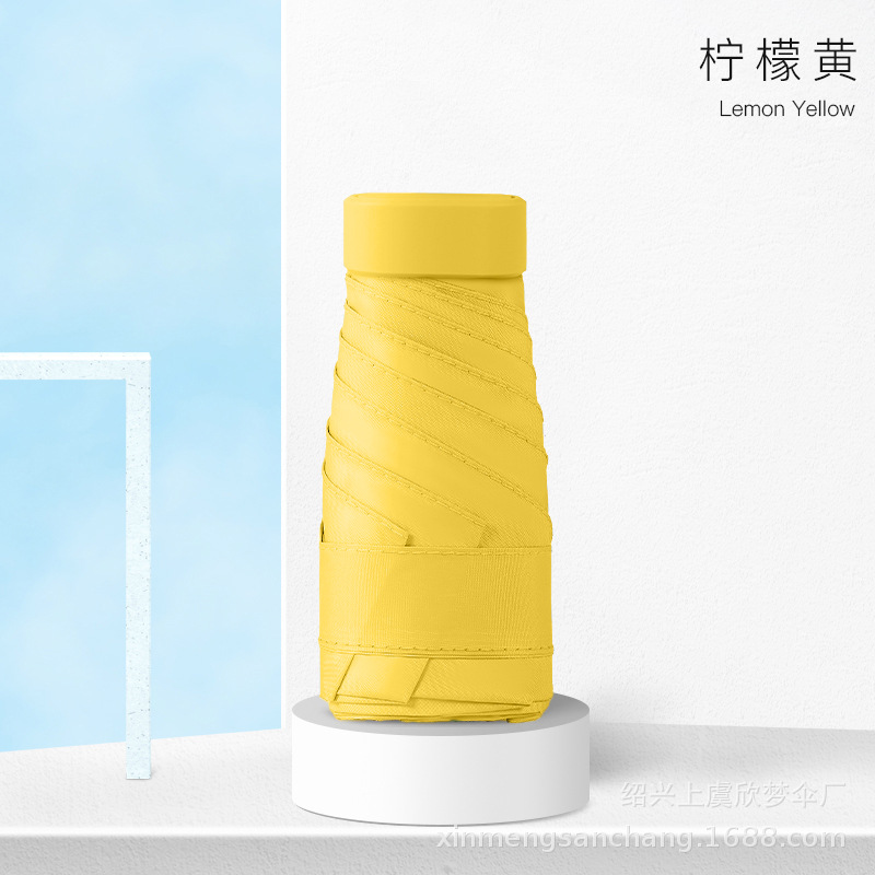 Limón amarillo plano seis veces color a juego mango ordinario