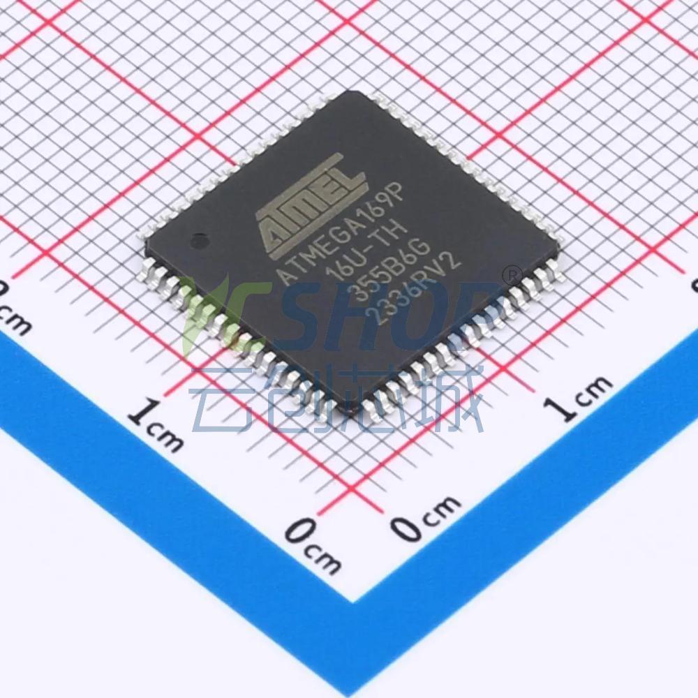 ATMEGA169P-16AU 微控制器  全新原装
