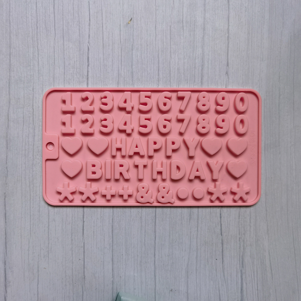 Digital Chocolate 458 Molde de silicona para pastel Molde de pan de tarta de gelatina Herramientas para hornear