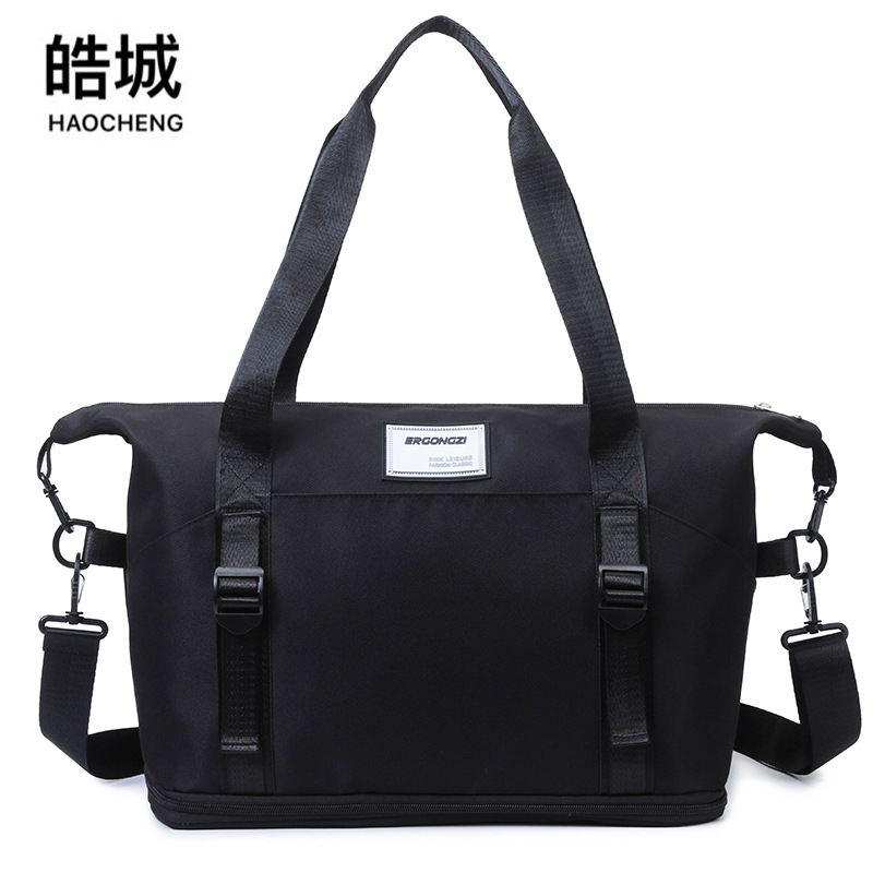 Nuevo bolso de viaje de viaje al aire libre de corta distancia transfronterizo de gran capacidad, bolso de hombro de fitness deportivo de ocio simple