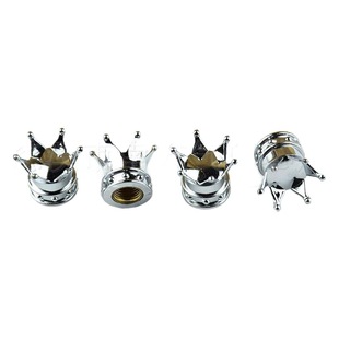 Crown tire modified jewelry Crown valve cap plastic plating five-color valve cover