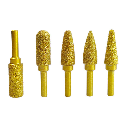 Diamond tool cast iron special alloy grinding head, jade rotating file, electric grinding accessories, diamond abrasive grinding head