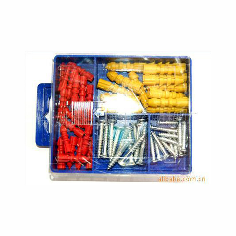 厂家供应宝塔开口式膨胀螺丝 HDPE墙塞膨胀螺栓系列组合套装