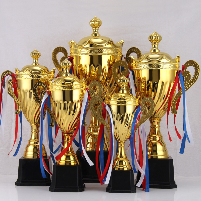 Trofeo de la competencia de metal estudiante de escuela kindergarten personal competencia creativa competencia deportiva reunión personal Premio trofeo