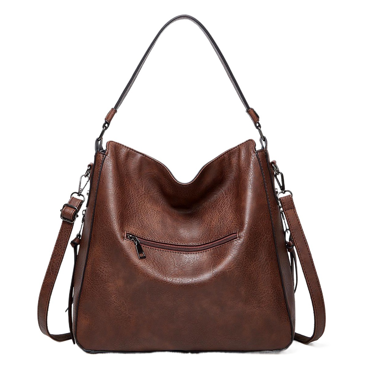 Spot al por mayor nuevo bolso de cuero suave bolso de mujer estilo explosivo bolso de hombro diagonal de gran capacidad bolso de moda