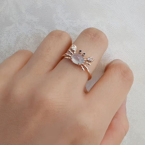 Brand fashionable creative small design ring