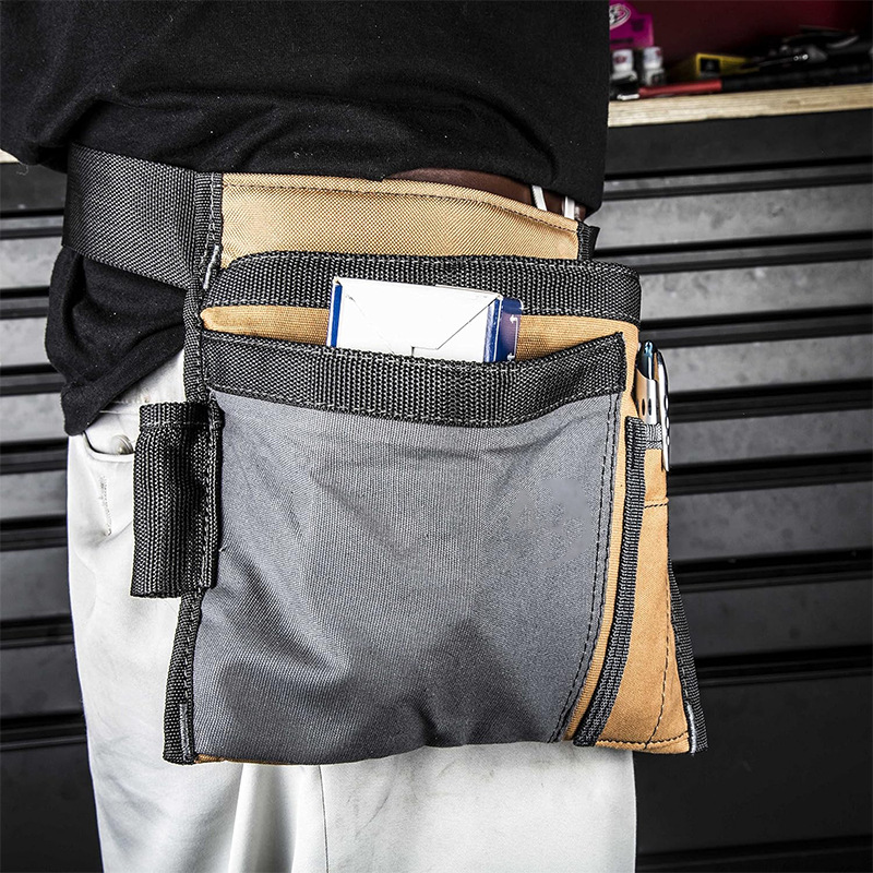 Transfronterizo Amazon Toolbox delantal trabajo al aire libre electricista bolso de cintura multifuncional herramientas de hardware bolso de almacenamiento