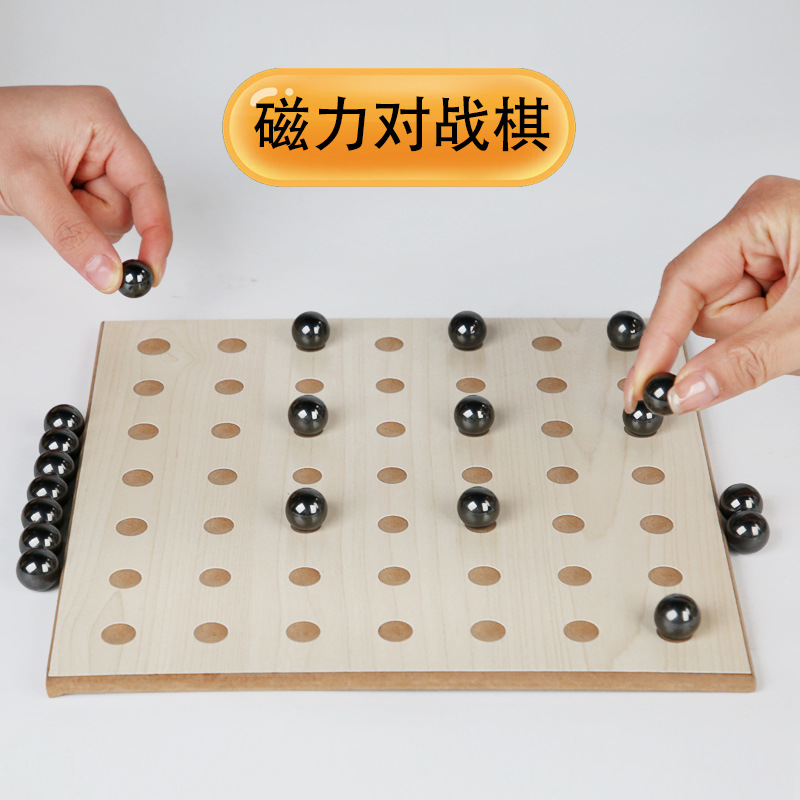 Magnetic fighting induction logic intellectual strategy game for…