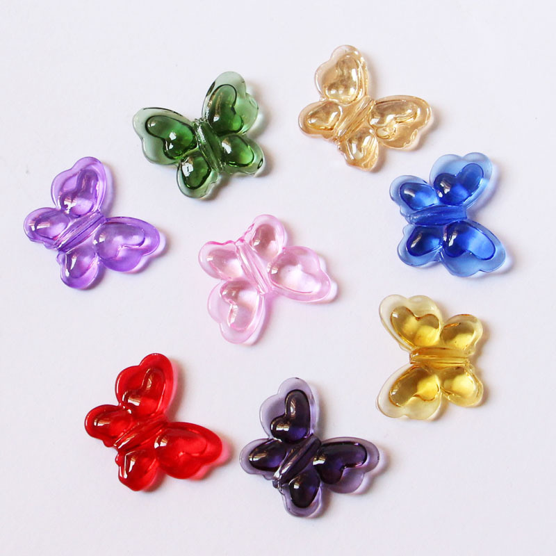 Crystal Butterfly Bead Curtain Pendant Hand-Beaded Bead Curtain Door Curtain Loose Beads Colorful Optional Decorative Glass Beads Crystal Butterfly Bead Curtain Pendant Hand-Beaded Bead Curtain Door Curtain Loose Beads Colorful Optional Decorative Glass Beads