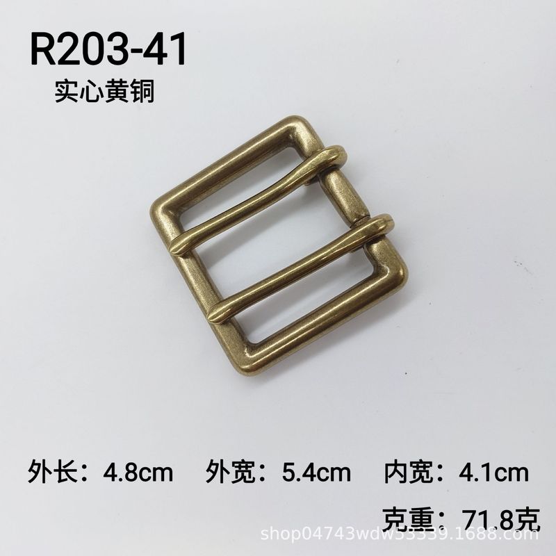 新款脱蜡黄铜皮带扣古铜日字扣休闲男女通用皮带扣头裤带扣4.0cm|undefined