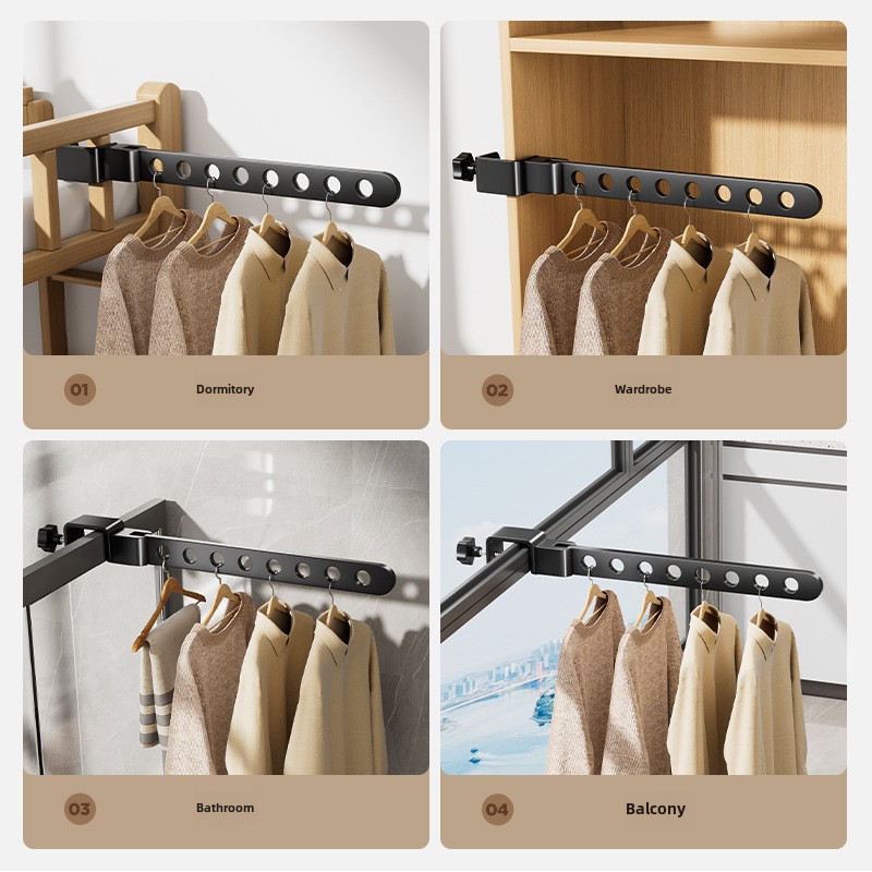 Balcony anti -theft window drying rack window drying artifact window…