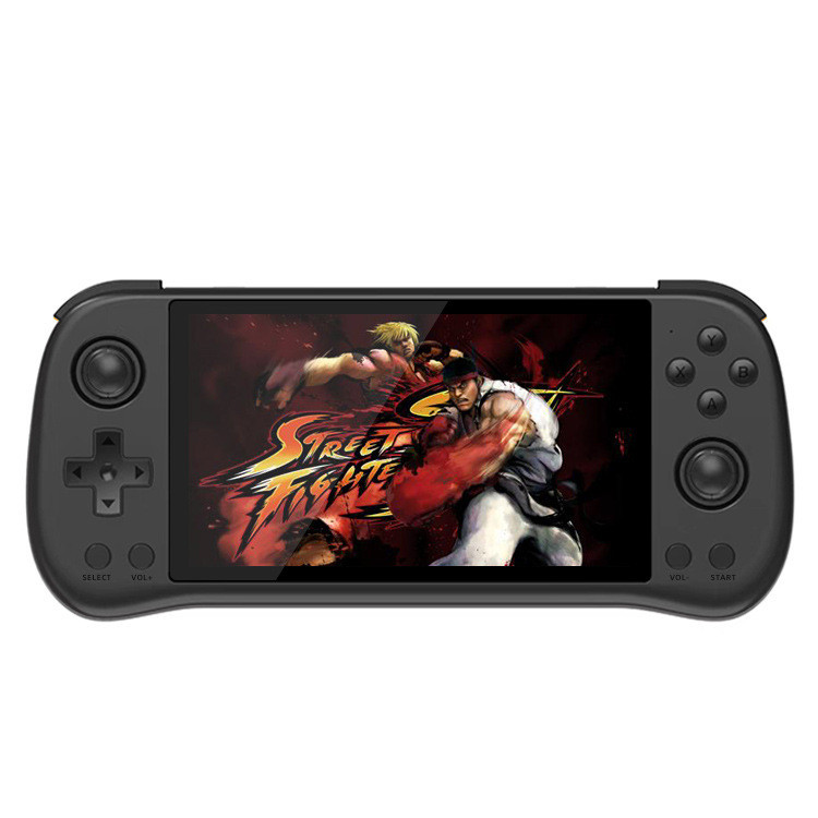 X55 máquina de juego 5,5 pulgadas HD gran pantalla PSP arcade simulador de código abierto máquina de juego portátil ventas directas de la fábrica