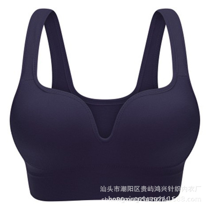 シームレス3dブラジャー無鋼輪防振運動集ヨガ無痕ベスト下着睡眠美背包胸女|undefined