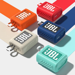 JBL GO3用保護ケース収納バッグ、BluetoothスピーカーJBLGO3用オーディオ収納ボックス、シリコン保護ケース（越境対応）