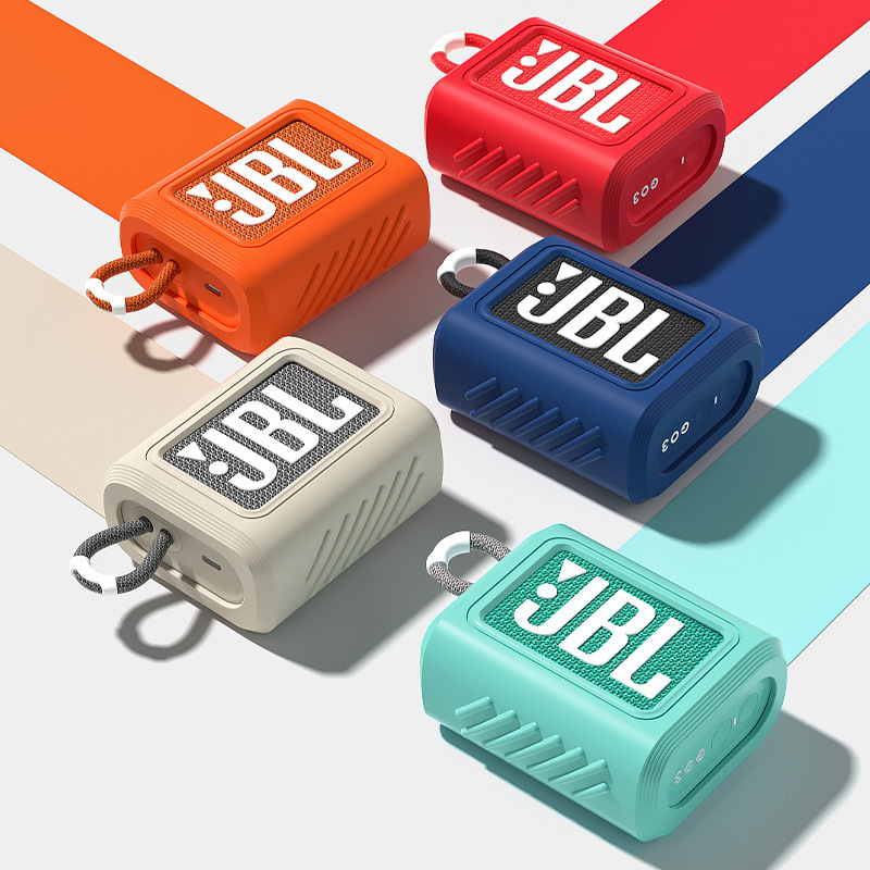 JBL GO3用保護ケース収納バッグ、BluetoothスピーカーJBLGO3用オーディオ収納ボックス、シリコン保護ケース（越境対応）|undefined
